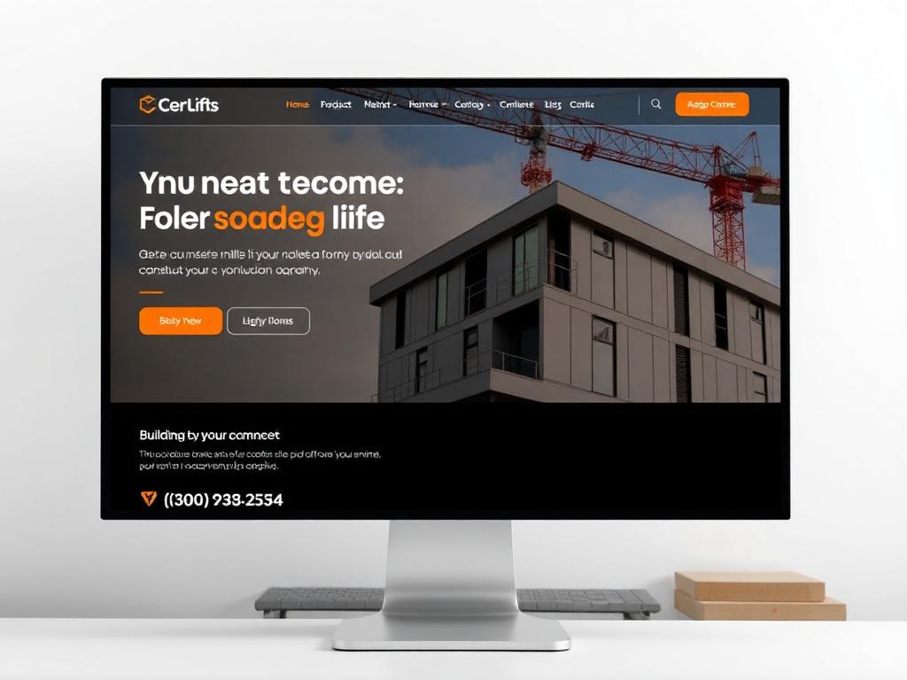 CerLifts Construction website preview