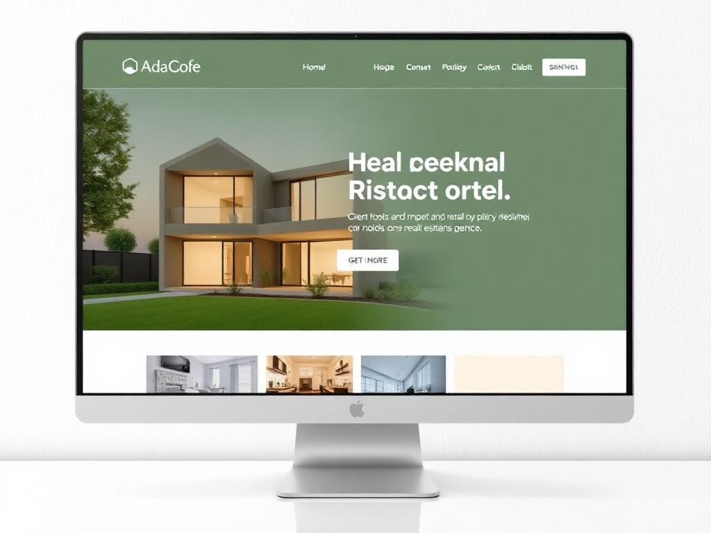 Adacore Estates website preview
