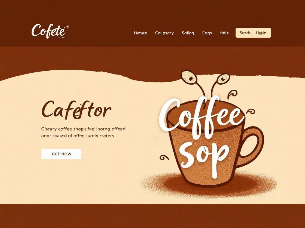 Cofete Coffee website preview