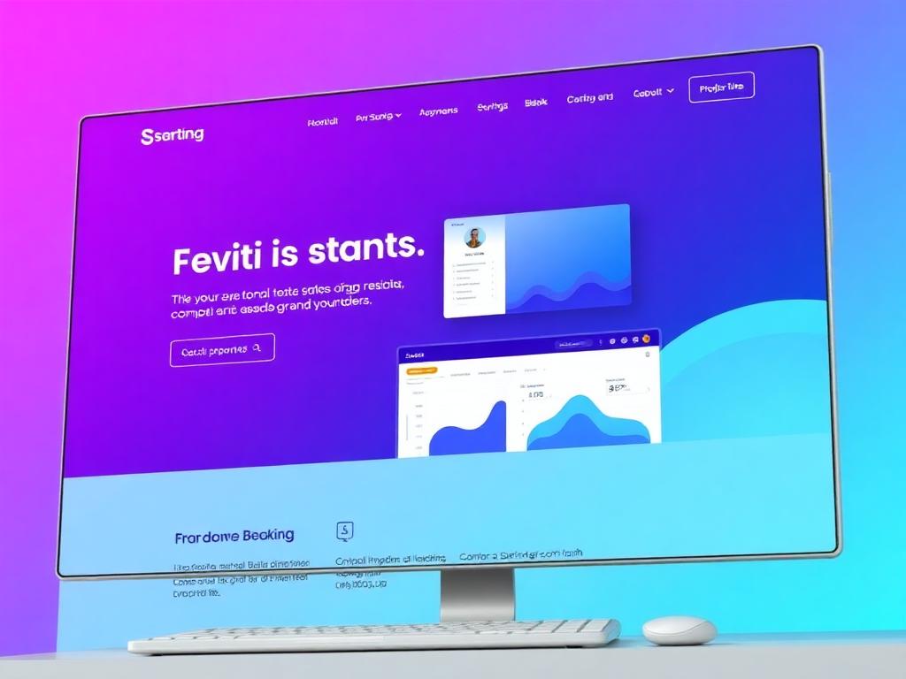 Sterling SaaS website preview
